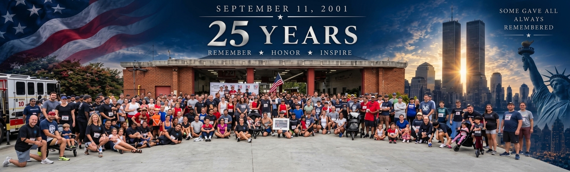 September 11, 2001 - 25 Years - Remember, Honor, Inspire