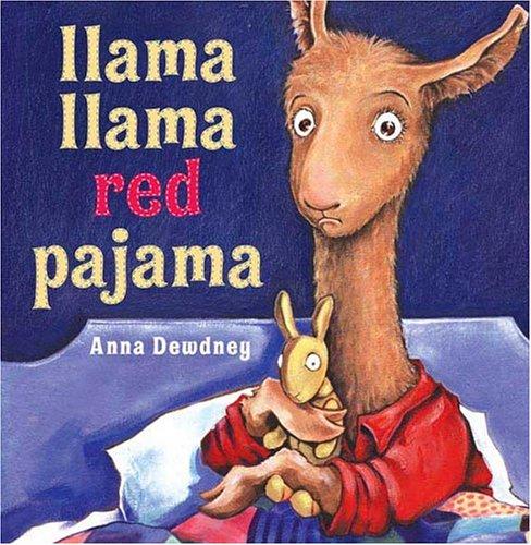 Llama Llama Red Pajama by Anna Dewdney book cover